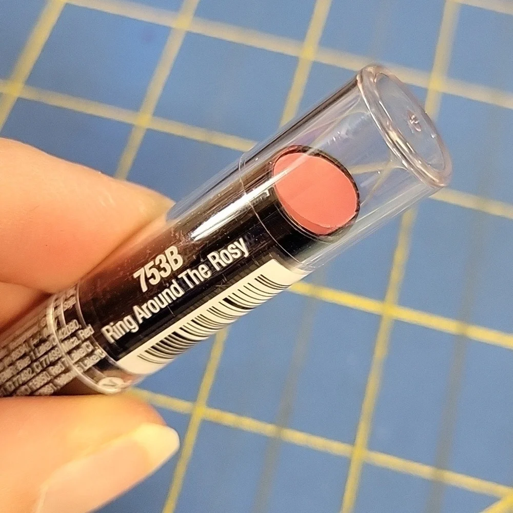 Wet & Wild Perfect Pout Rouge Lipstick 753B Ring Around The Rosy 2.1g New